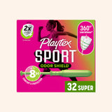 Playtex® Sport® Odor Shield® Tampons, Super Absorbency