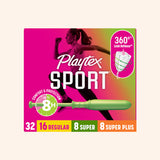 Playtex® Sport® Tampons, Multipack (Regular/Super/Super Plus Absorbency)