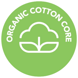 100% Organic Cotton Core and String