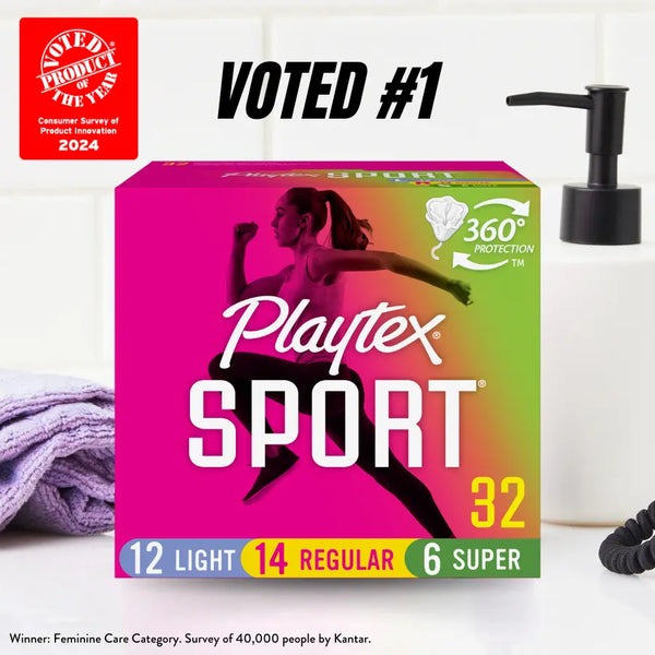 Playtex Sport Unscented Multipack Tampons 36 ct