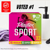 Playtex® Sport® Tampons, Multipack (Regular/Super/Super Plus Absorbency)