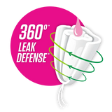 Playtex Sport tampons with 360 degree leak defense