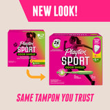 Playtex® Sport® Odor Shield® Tampons, Multipack (Regular/Super Absorbency)
