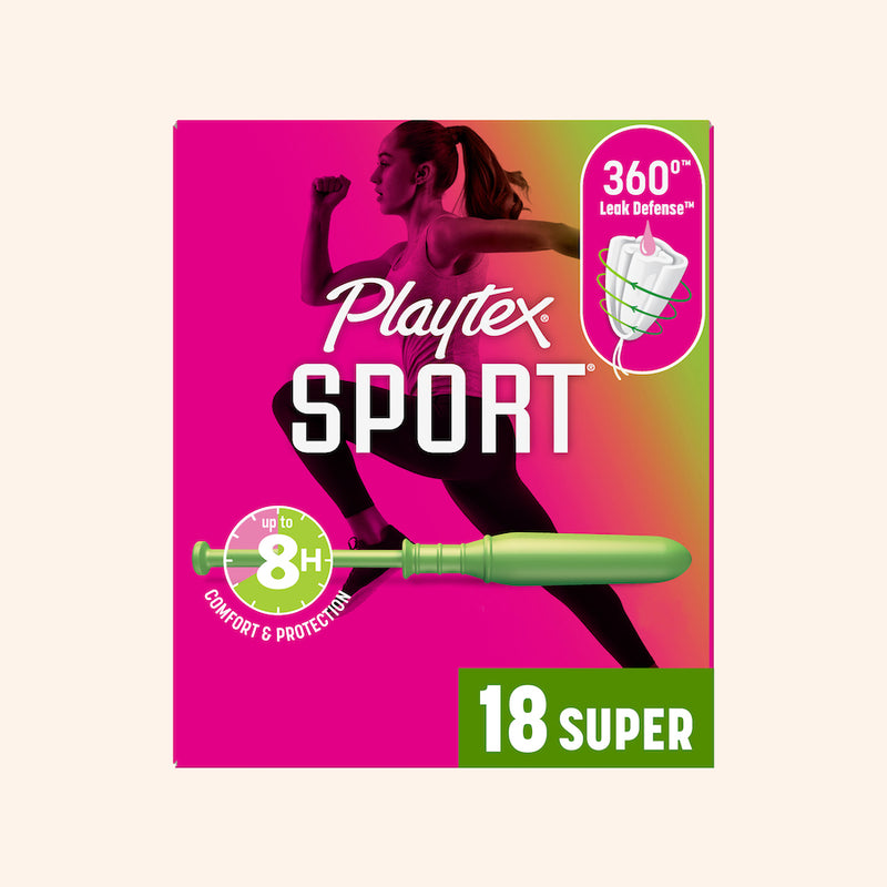 Playtex® Sport® Tampons, Super Absorbency