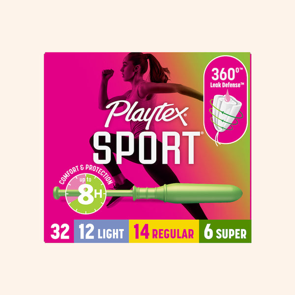 Playtex® Sport® Tampons, Multipack (Light/Regular/Super Absorbency)