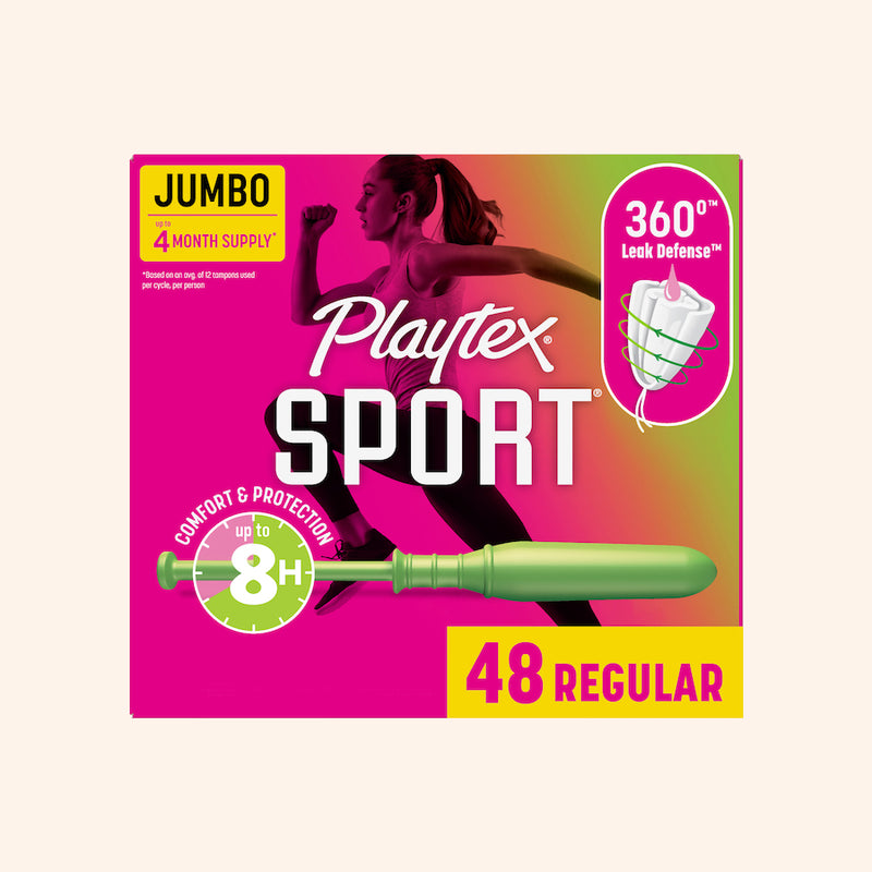 Playtex® Sport® Tampons, Regular Absorbency