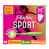 Playtex® Sport® Tampons, Multipack (Regular/Super/Super Plus Absorbency)