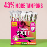 Playtex® Sport® Tampons, Multipack (Regular/Super/Super Plus Absorbency)