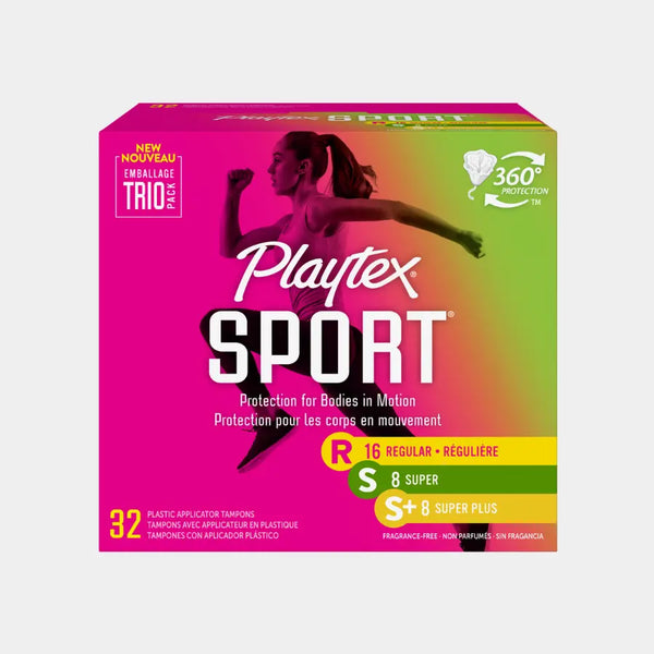 Playtex® Sport® Tampons, Multipack (Regular/Super/Super Plus Absorbency)
