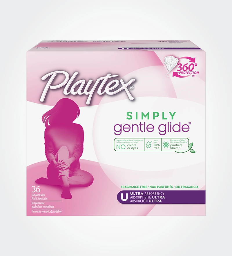 Playtex® Simply Gentle Glide™ Tampons, Ultra Absorbency