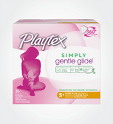 Playtex® Simply Gentle Glide™ Tampons, Super Plus Absorbency